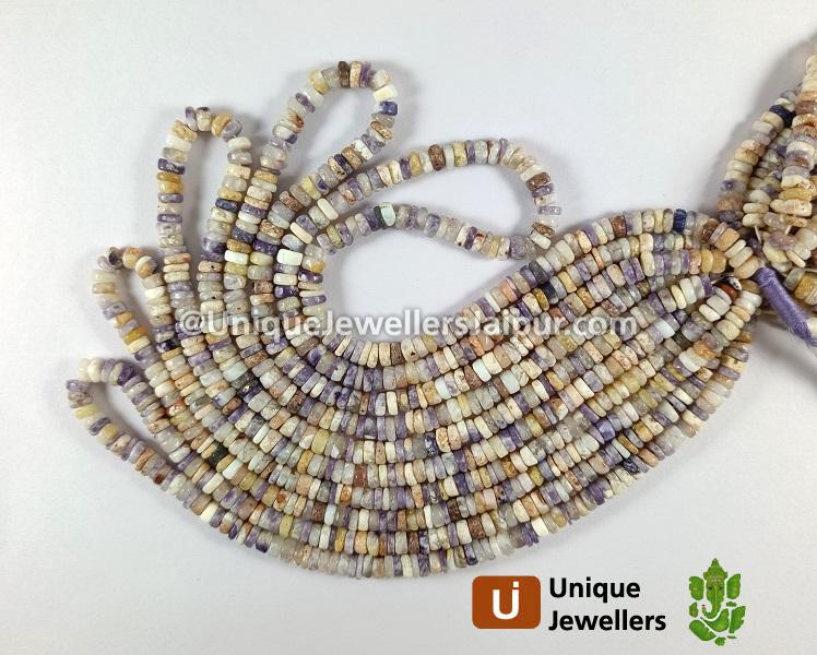 Tiffany Opal Smooth Tyre Beads