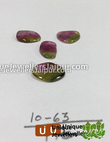 Watermelon Tourmaline Smooth Slices