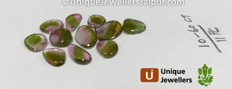 Watermelon Tourmaline Smooth Slices